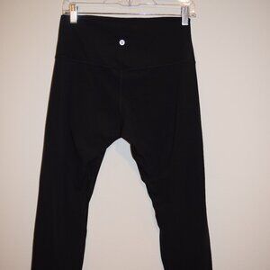 lululemon athletica Black Leggings 25